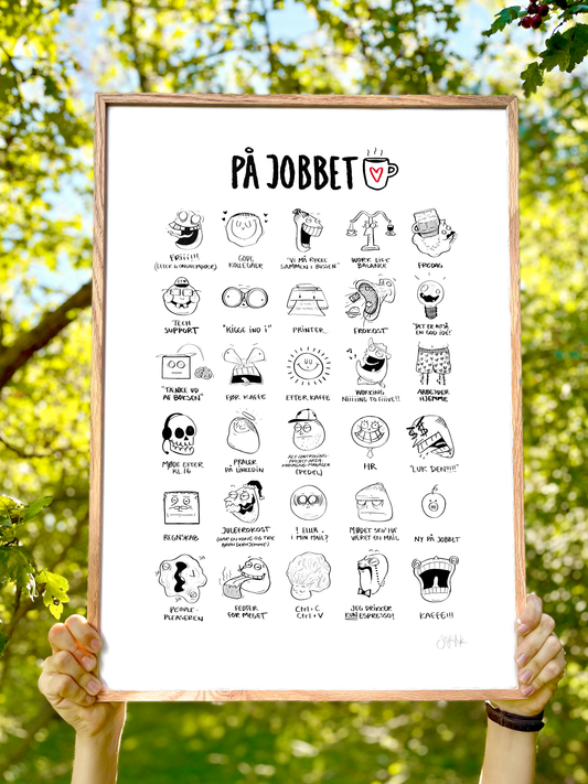 PÅ JOBBET PLAKAT