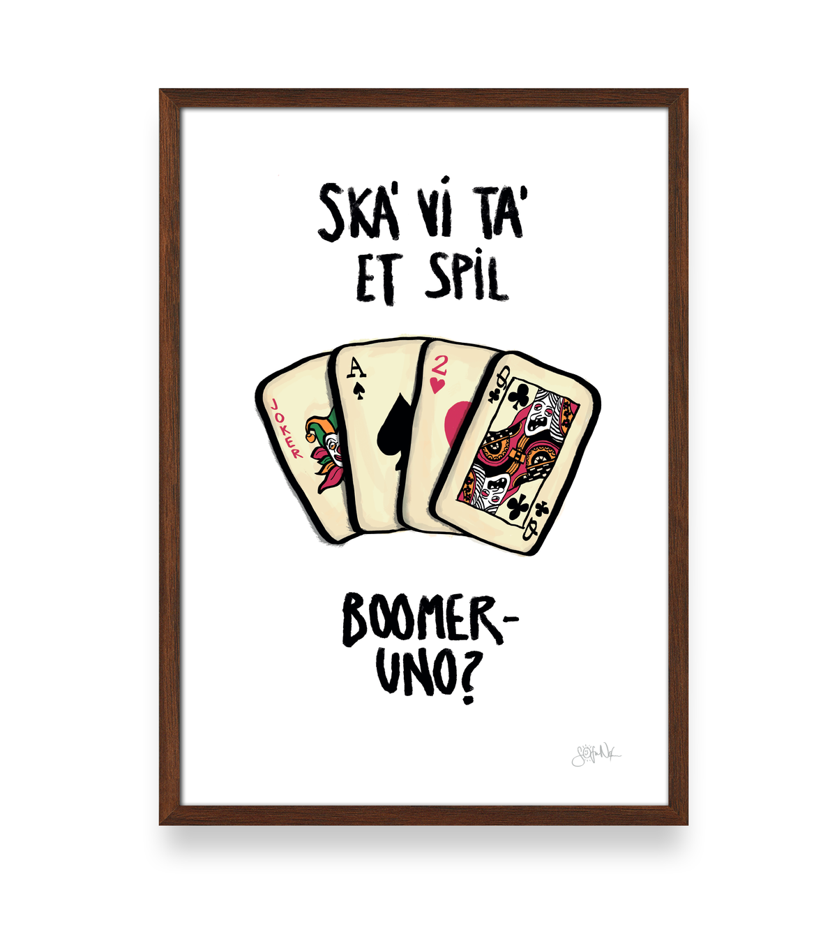BOOMER UNO - PLAKAT A3