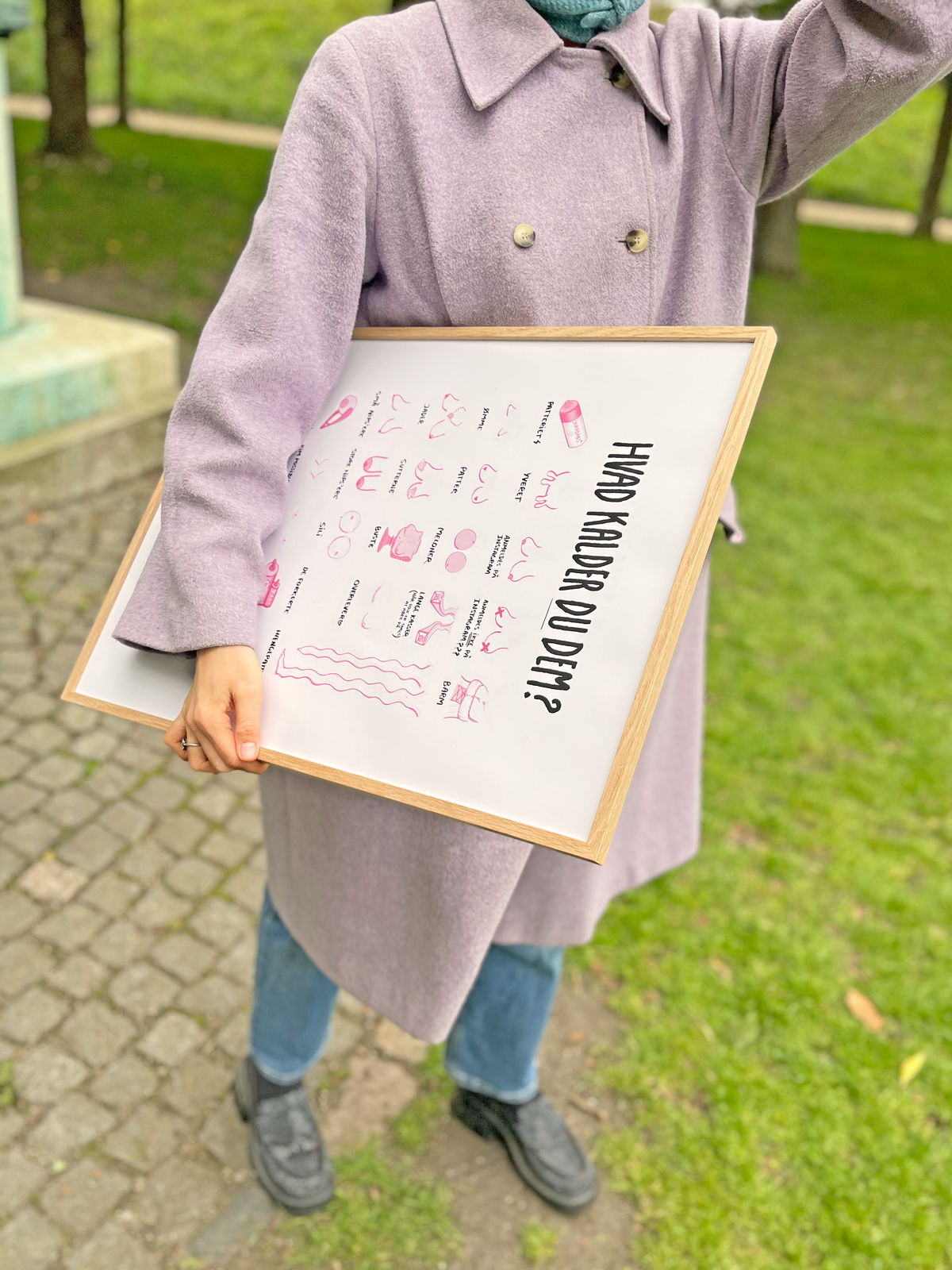 'HVAD KALDER DU DEM?' - BRYSTER PLAKAT