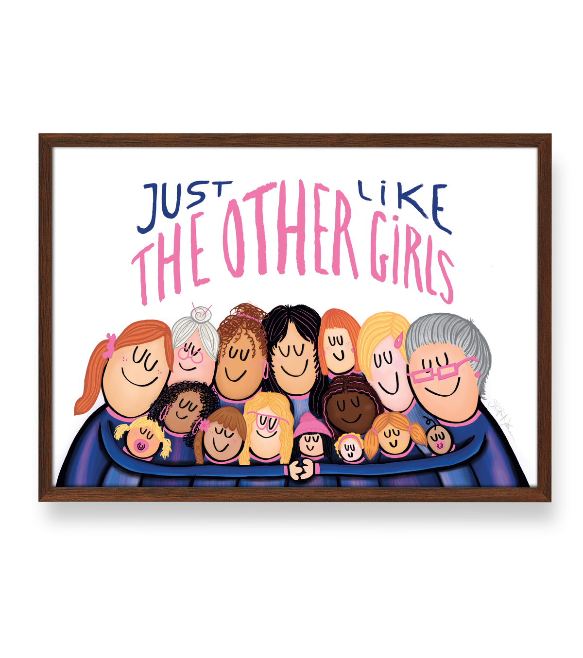 Just like the other girls - PLAKAT