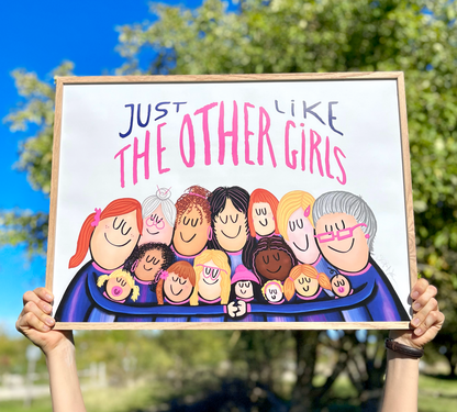 Just like the other girls - PLAKAT