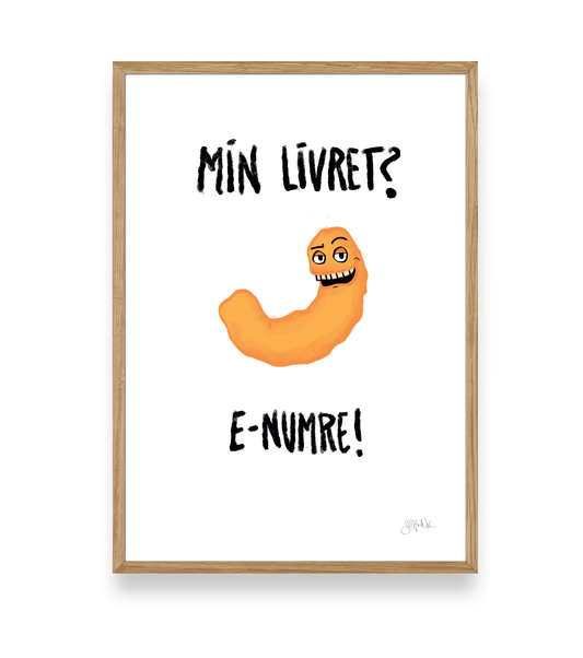 MIN LIVRET? - PLAKAT A3