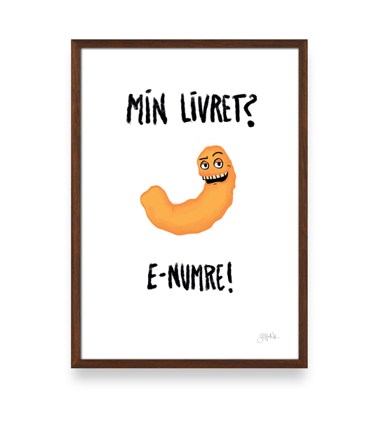 MIN LIVRET? - PLAKAT A3