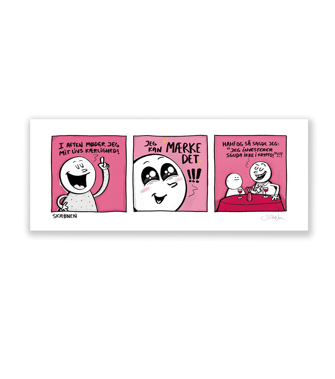 'Skæbnen' - COMIC PLAKAT