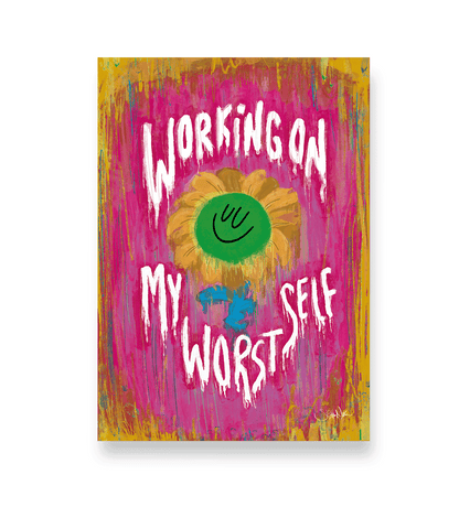 WORKING ON MY WORST SELF - Vælg farve
