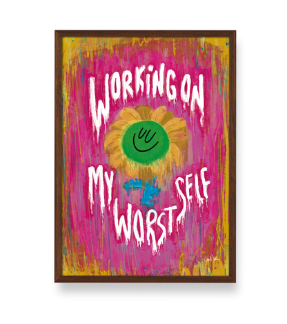 WORKING ON MY WORST SELF - Vælg farve