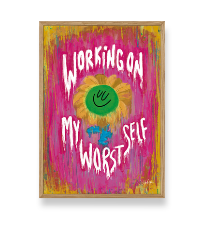 WORKING ON MY WORST SELF - Vælg farve