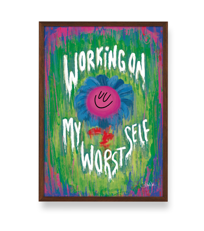 WORKING ON MY WORST SELF - Vælg farve
