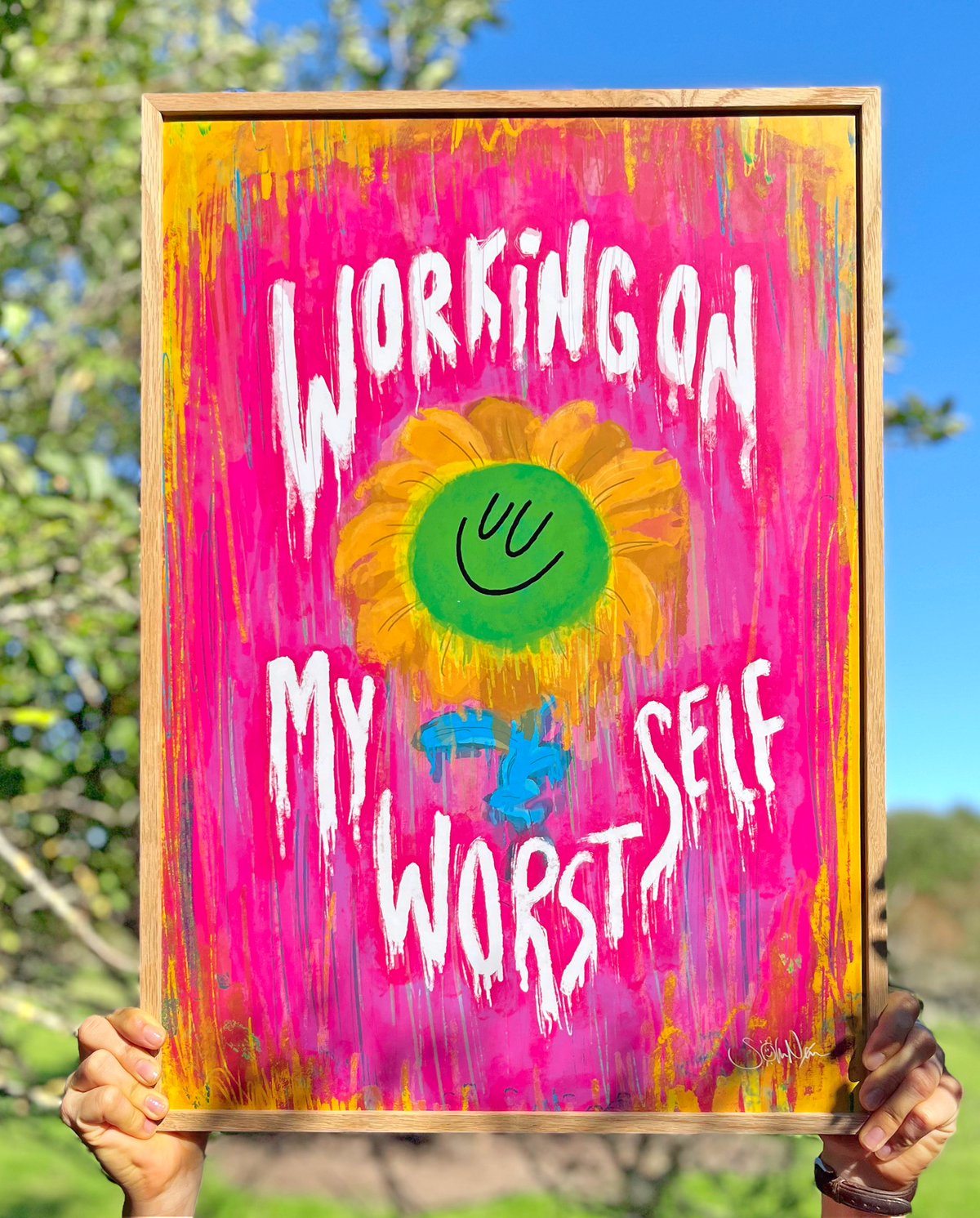 WORKING ON MY WORST SELF - Vælg farve